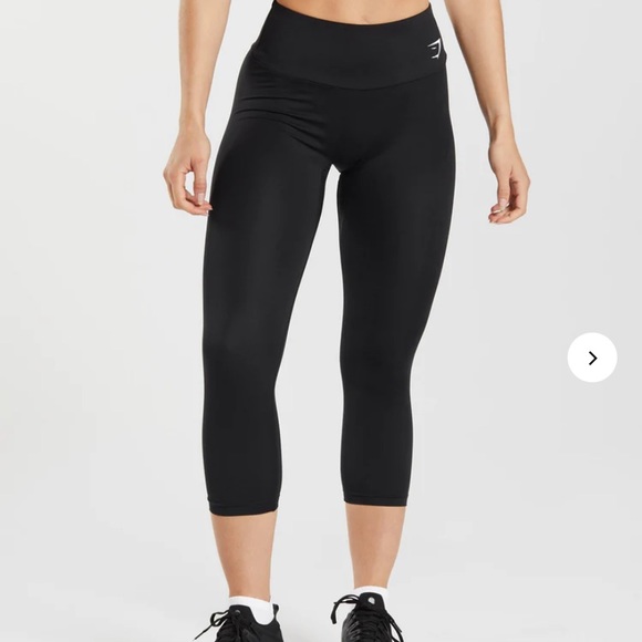 Gymshark Pants - Gymshark Training 7/8 Leggings - Black